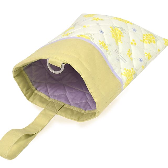 Shoe case Quilted (with name tag) Mimosa Fleur 