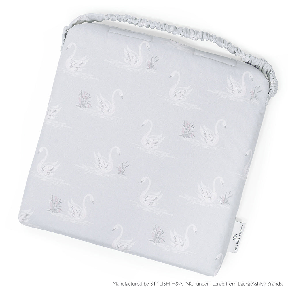 LAURA ASHLEY ざぶとん キルティング Swans