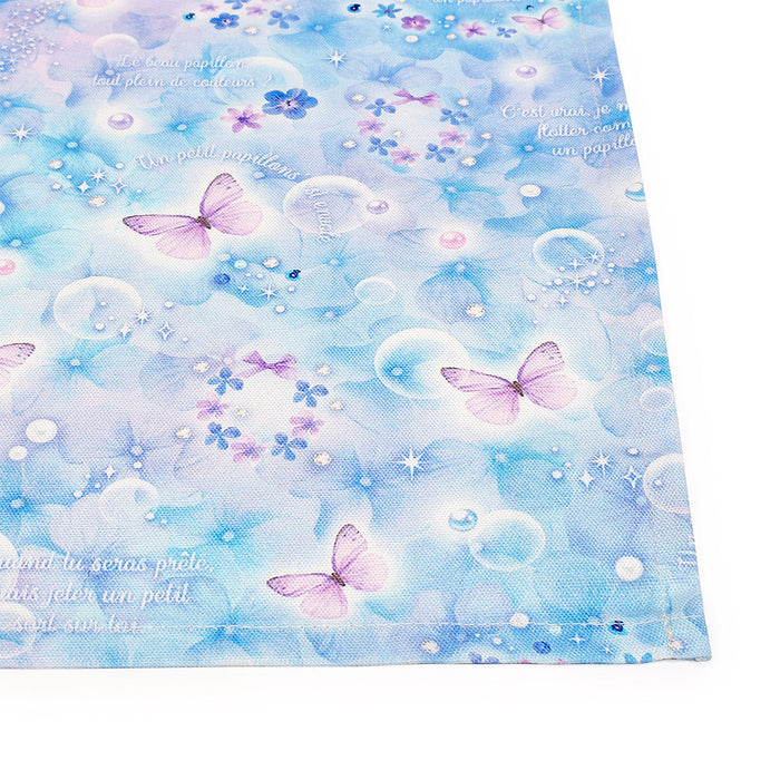 Lunch cloth/lunch napkin (45cm x 45cm) set of 2 Moonlight Butterfly 