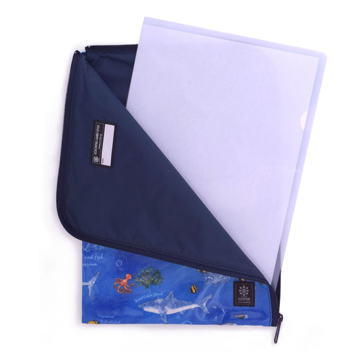 Contact bag (A4 size) Blue Lagoon 