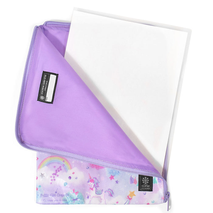 [Scheduled to ship in late May] Contact bag (A4 size) Unicorn Fantasy 