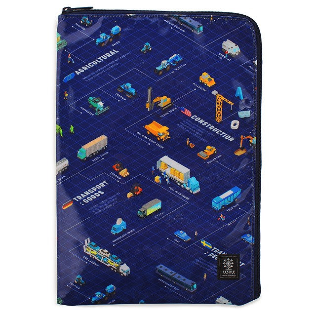 Communication bag (A4 size) Transportation infrastructure for automobile society