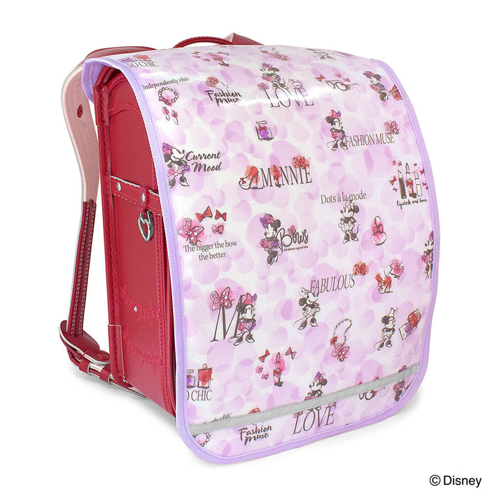 [SALE: 50% OFF] Disney school bag cover with reflector / Minnie Mouse / EAU SO CHIC / Minnie Mouse / 