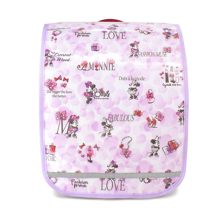 [SALE: 50% OFF] Disney school bag cover with reflector / Minnie Mouse / EAU SO CHIC / Minnie Mouse / 
