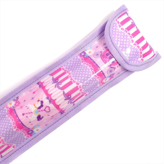 [SALE: 50% OFF] Recorder case lace tulle and merry-go-round (pink) 