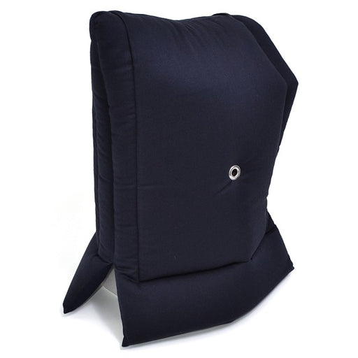 カラフルキャンディスタイルの防災頭巾。椅子固定ゴム付きで、座布団にもなる便利な防災ずきん。男の子と女の子兼用で大活躍。