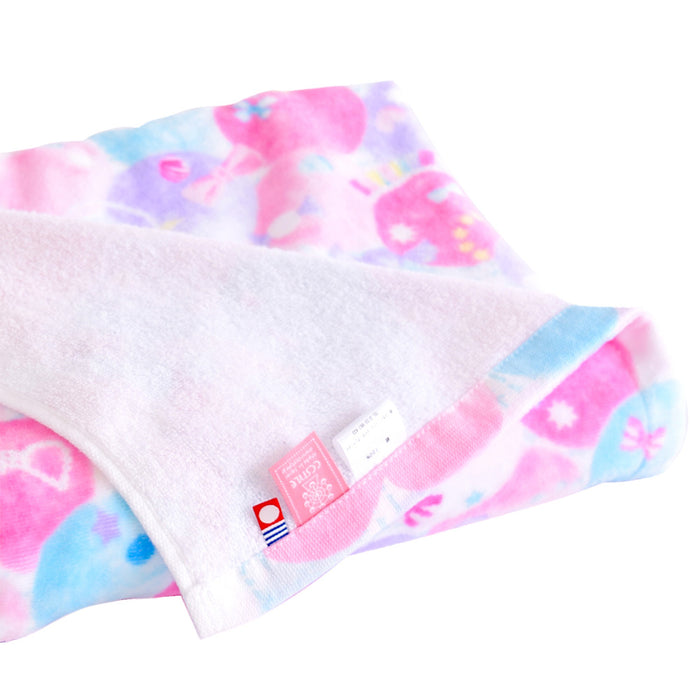 Pool Towel [Flat Type/Long Size] Fluffy Cute Candy Pop 