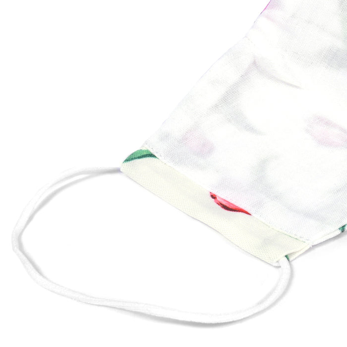 ゆうパケット対応 大人用マスク フリーサイズ 2枚セット(銀イオン抗菌ガーゼ) チューリップワルツ