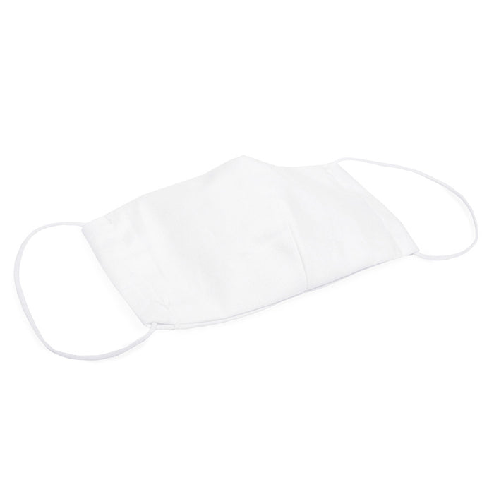 [SALE: 80% OFF] Mask for adults Free size 2-piece set (lining cotton sheeting knit) Off-white Made in Japan 