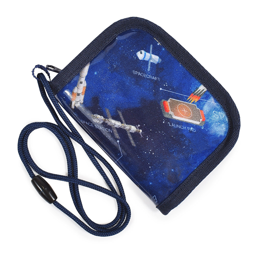 Coin Case Futuristic Planetary Exploration and Spacecraft 