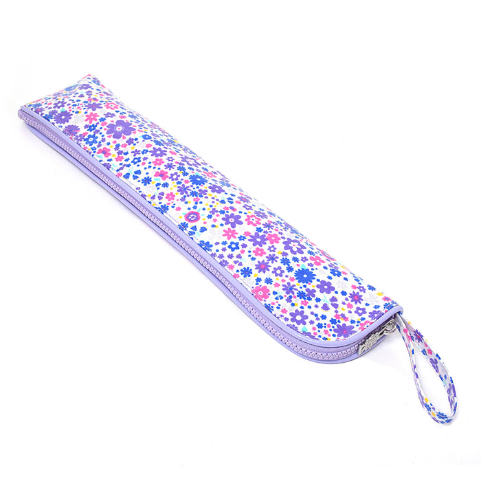 Abacus Case Flower Pattern Airy Shower (Lavender) 