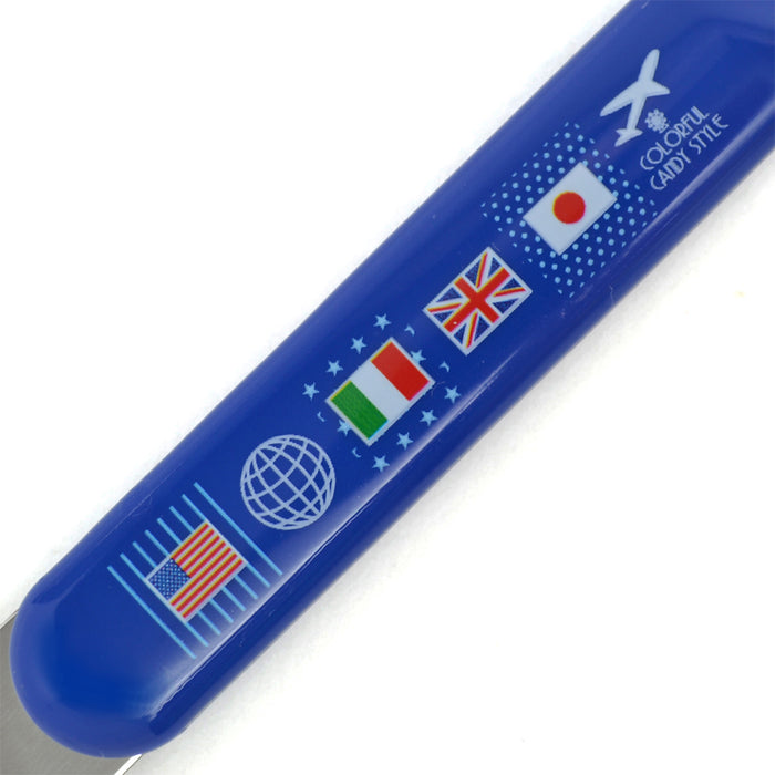 [SALE: 70% OFF] Spoon Travel around the world with national flags 