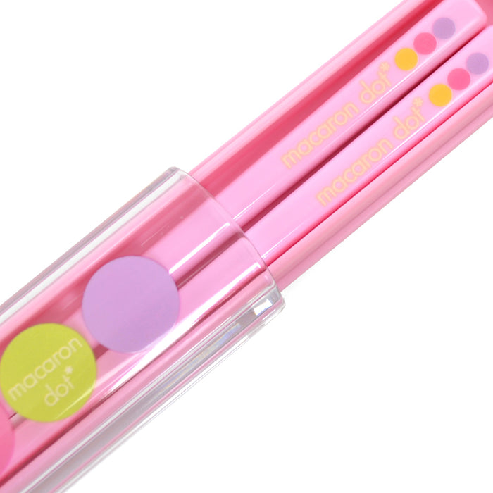 [SALE: 70% OFF] Chopsticks and Chopsticks Box Set Macaron Dot 