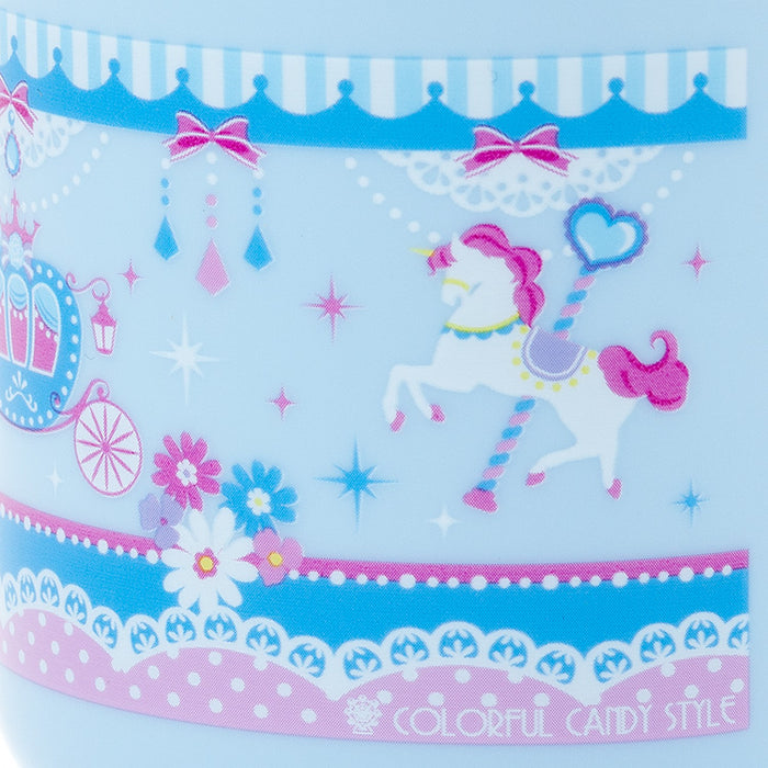 Heat-resistant plastic cup lace tulle and merry-go-round 
