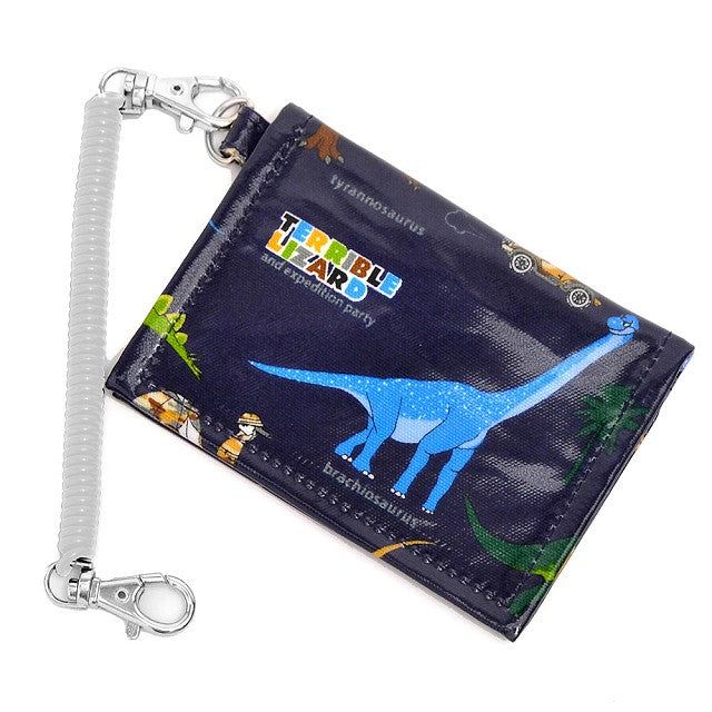 [SALE: 30% OFF] Pass Case Discovery! Exploration! Dinosaur Continent (Navy) 