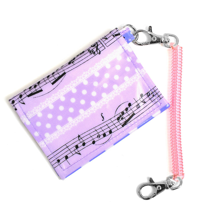 Pass case Playing melody Popping polka dot rhythm (lavender) 