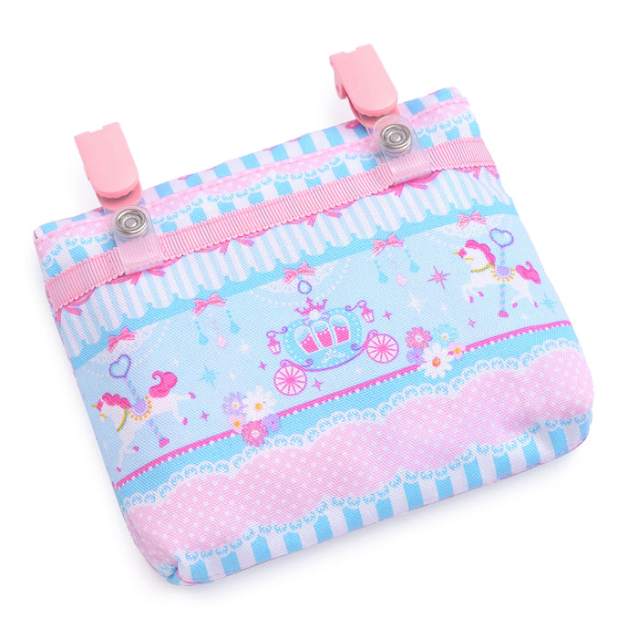 カラフルキャンディスタイルの移動ポケット。子供用で、クリップで取り付け可能な付けポケット。男の子と女の子兼用で大活躍。