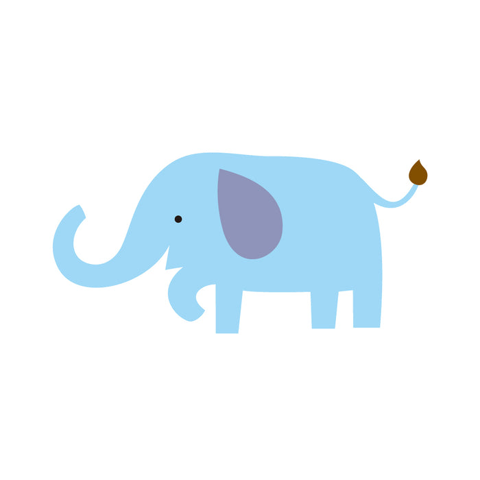 Name sticker (my mark iron type 148 pieces) elephant 