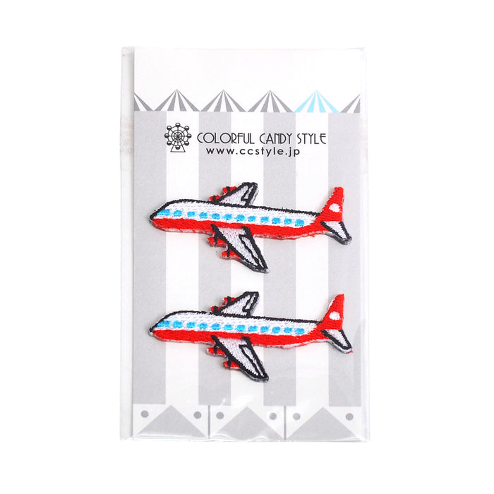 [SALE: 50% OFF] Patch Airplane/White (Set of 2) 