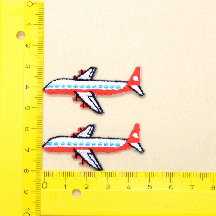 [SALE: 50% OFF] Patch Airplane/White (Set of 2) 
