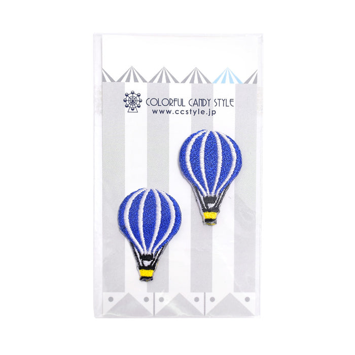Patch Air Balloon, Blue (Set of 2) 