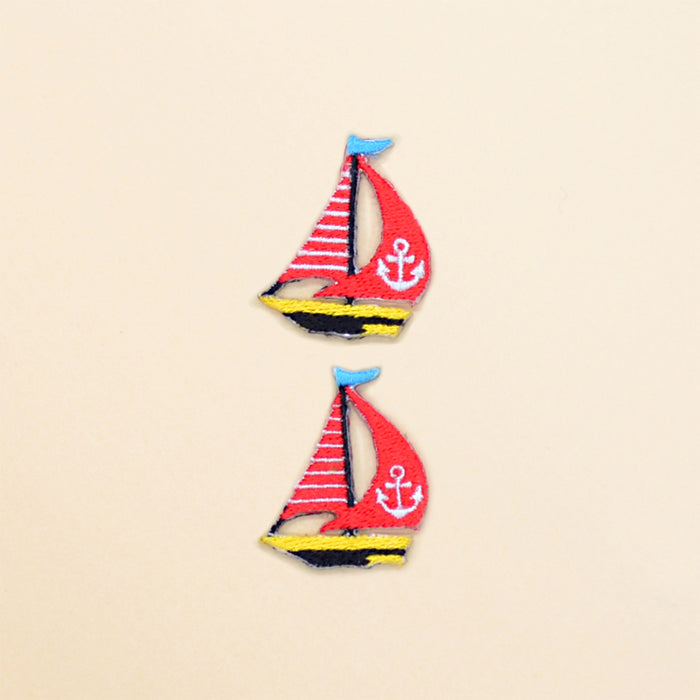 [SALE: 50% OFF] Patch Yacht Red (Set of 2) 