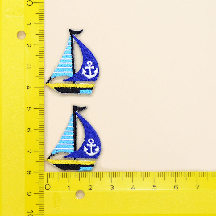 [SALE: 50% OFF] Patch Yacht Blue (Set of 2) 