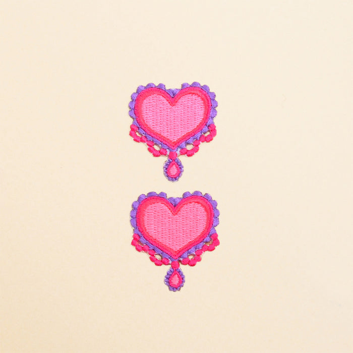 [SALE: 50% OFF] Patch Heart Jewelry (Set of 2) 