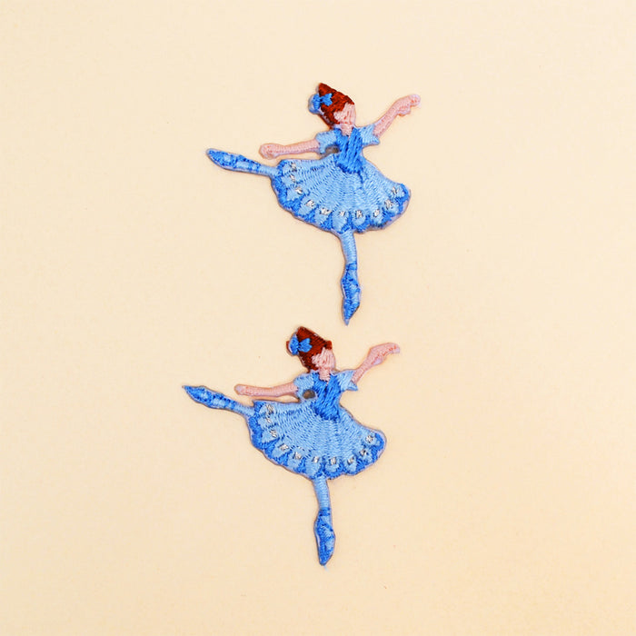 [SALE: 50% OFF] Patch Lovely Ballerina Blue (Set of 2) 