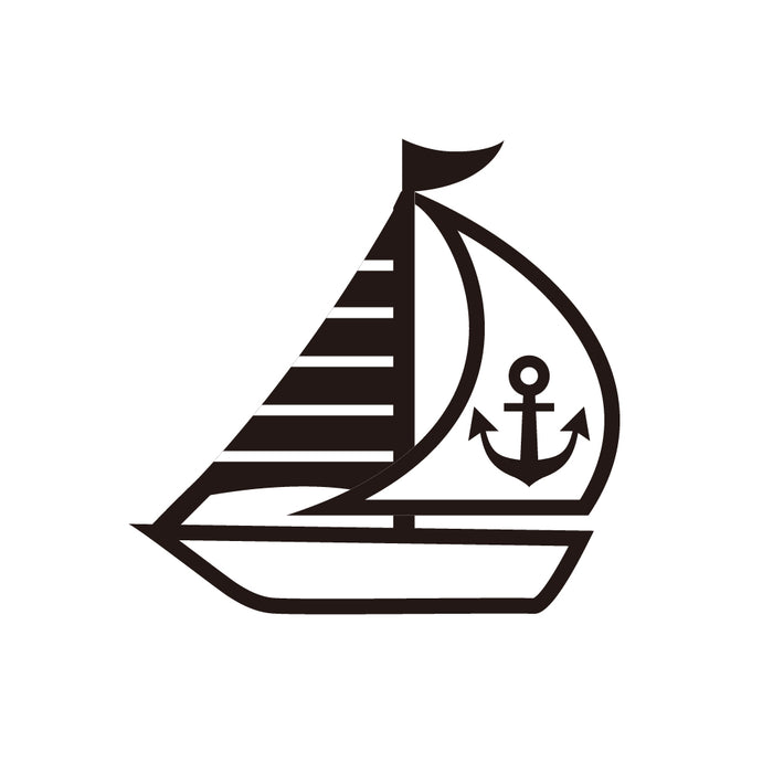 Name stamp (yokubari premium 22 set) yacht 