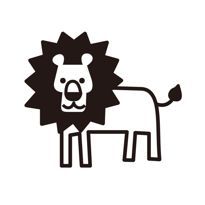 Name Stamp (Yokubari Premium Set of 22) Lion 