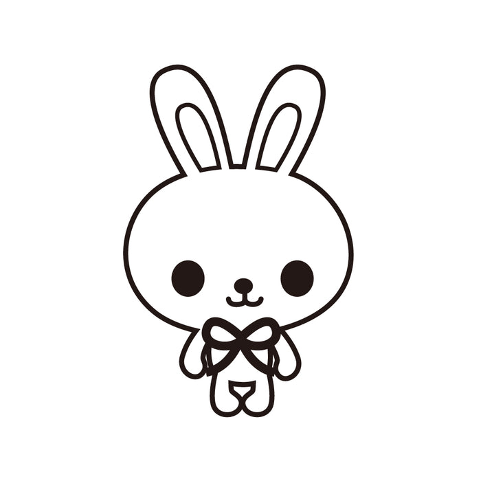 Name Stamp (Reliable Standard 15 Pieces Set) Rabbit 