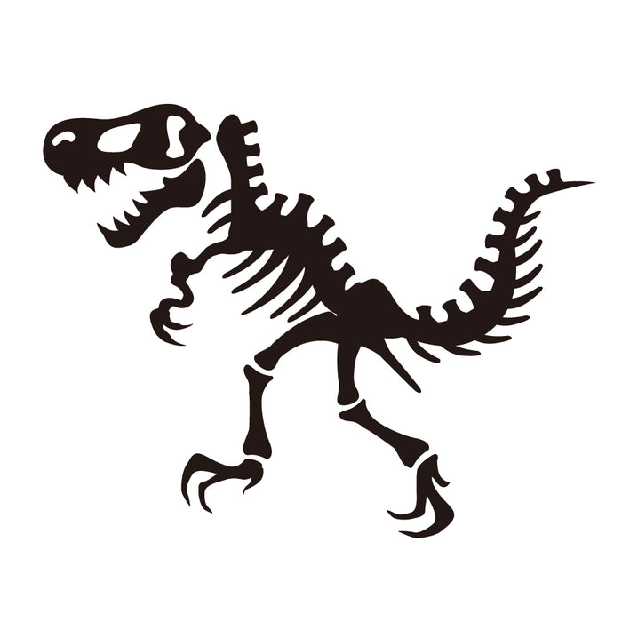 お名前スタンプ(気軽にシンプル 7本セット)恐竜の化石