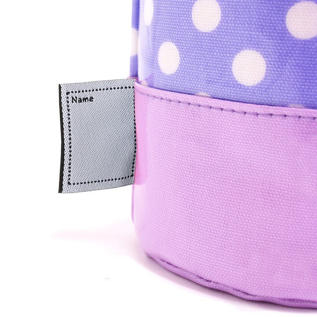 [SALE: 30% OFF] Canteen Cover Large Type Polka Dot Rhythm (Lavender) 