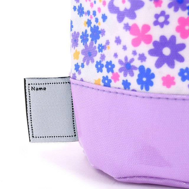 Water bottle cover Small type Airy shower with flower pattern (lavender) 