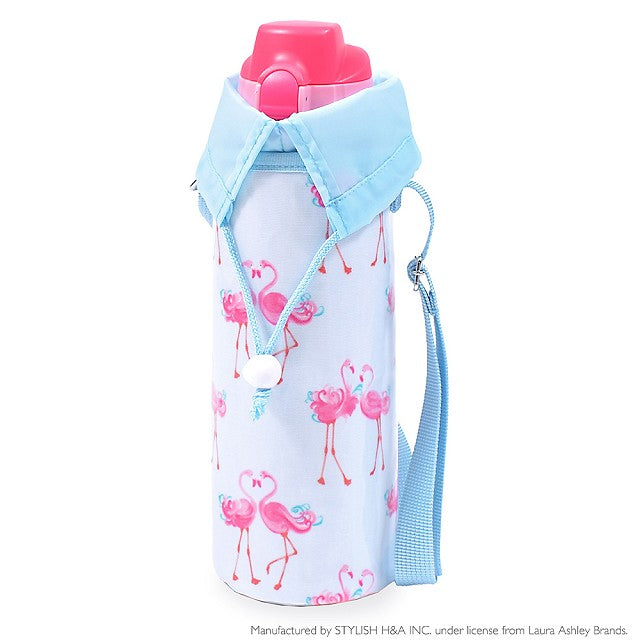 LAURA ASHLEY Water Bottle Cover Large Type Pretty Flamingo — COLORFUL CANDY  STYLE