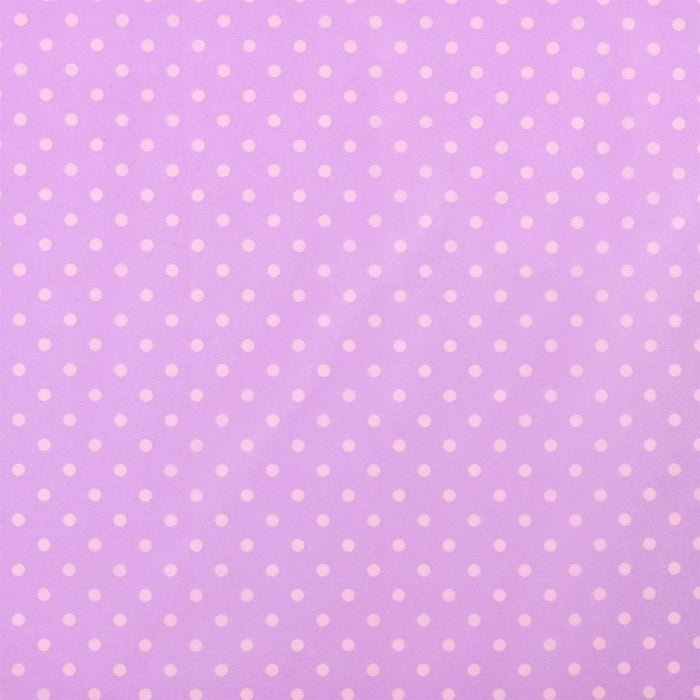 [SALE: 90% OFF] Rain Poncho Polka Dots (Pink Dots on Purple) 