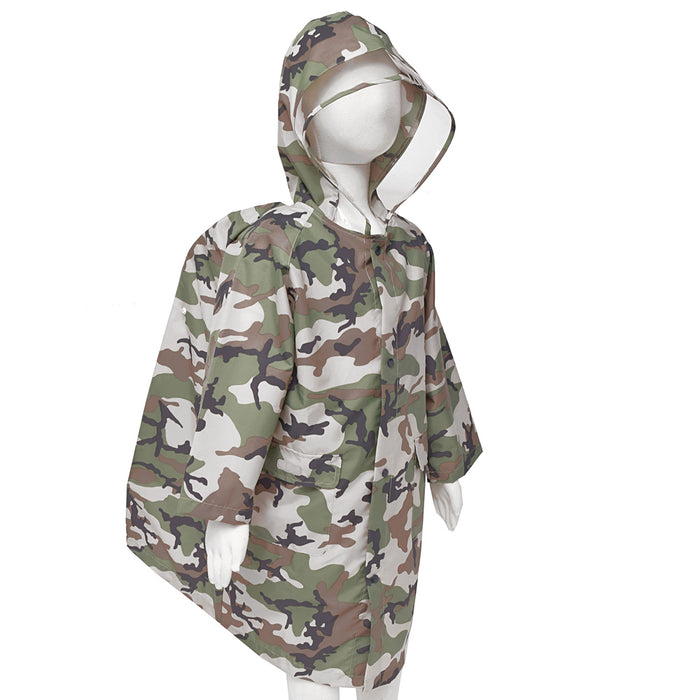 [SALE: 90% OFF] Raincoat (110cm) Camouflage/Khaki 