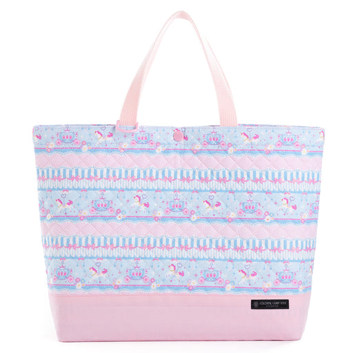 カラフルキャンディスタイルのマチ付きレッスンバッグ。丈夫なキルティング素材の手提げバッグ。男の子と女の子兼用で通園・通学でも大活躍。