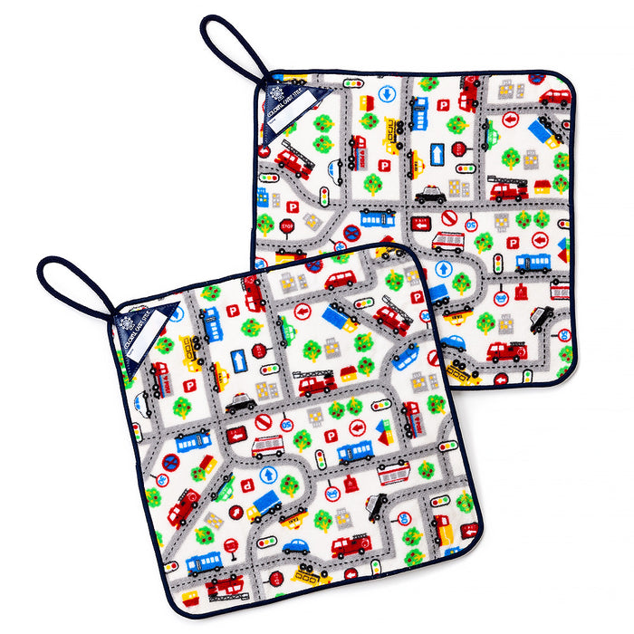 Set of 2 loop towels Gather! Various cars 