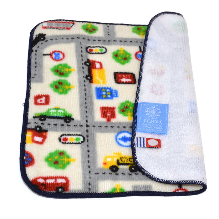 Set of 2 handkerchief towels Gather! Various cars 