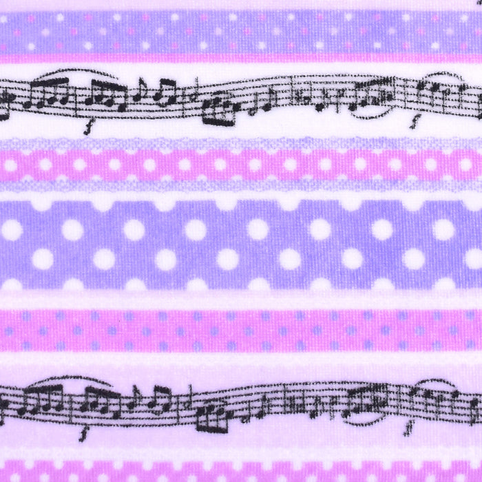 A handkerchief towel A melody that plays A polka dot rhythm that pops