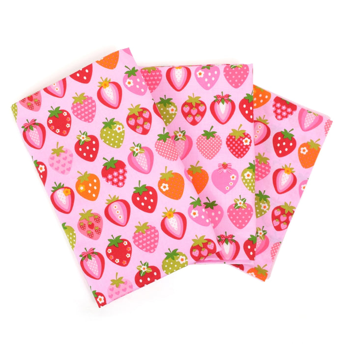[SALE: 70% OFF] Duvet Cover Set Sweet Strawberry Collection (Pink) 