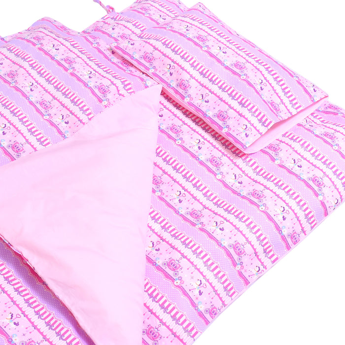 Futon set lace tulle and merry-go-round (pink) 