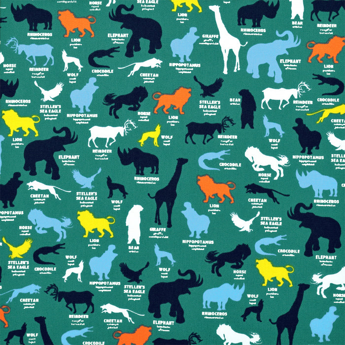 [SALE: 70% OFF] Duvet cover set Animal Silhouette Encyclopedia 