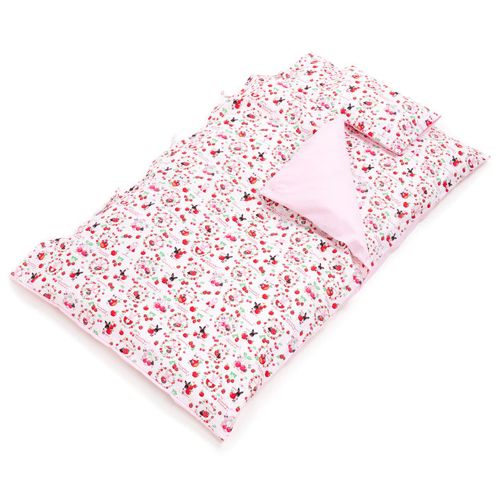 [SALE: 70% OFF] Duvet Cover Set Bunny's Sweet Berry Garden (Pink) 