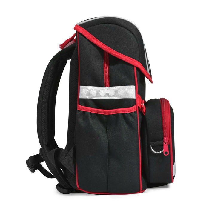 Randoseru Backpack Black x Red 