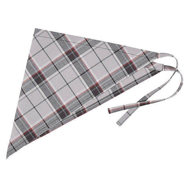 LAURA ASHLEY Apron (150～160) Highland check with triangular bandage 