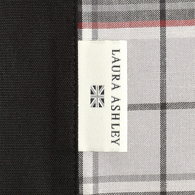 LAURA ASHLEY Apron (150～160) Highland check with triangular bandage 