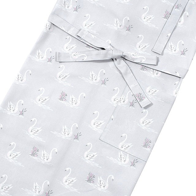 LAURA ASHLEY エプロン(150～160)三角巾付き Swans